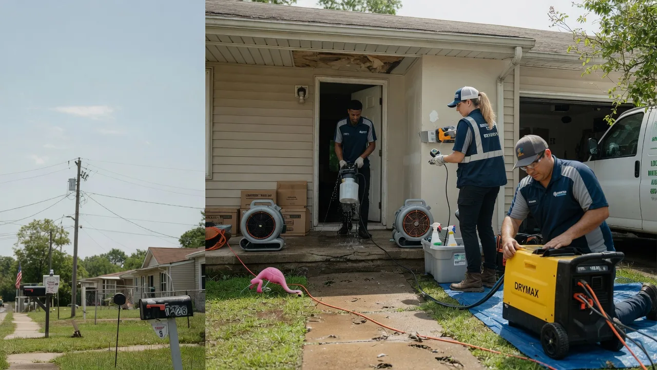 Storm Damage Water Removal in Geuda Springs, KS near me